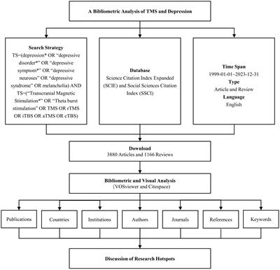 Status and trends of TMS research in depressive disorder: a bibliometric and visual analysis